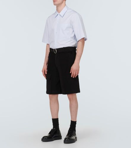 Shorts de tiro bajo en mezcla de algodón - Jil Sander - Modalova