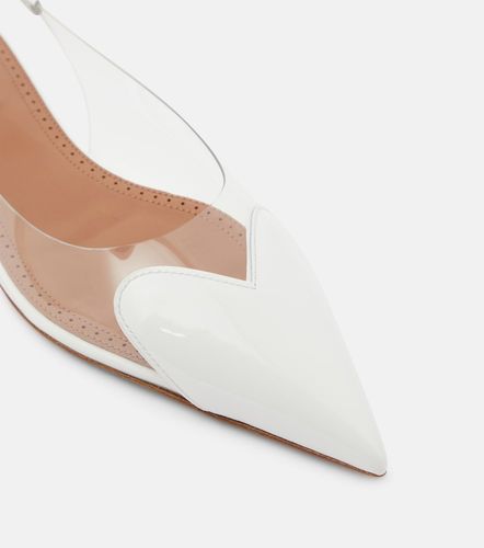 Alaïa Ballerine slingback Le Cœur in vernice e PU - Alaia - Modalova