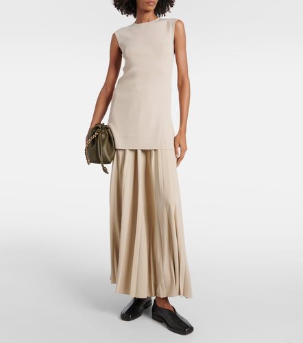 Soldino ribbed-knit jersey top - Max Mara - Modalova