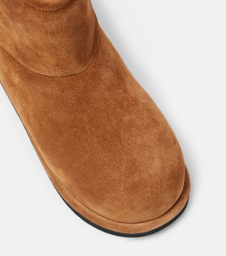 Ankle Boots Heidi mit Shearling - Amina Muaddi - Modalova