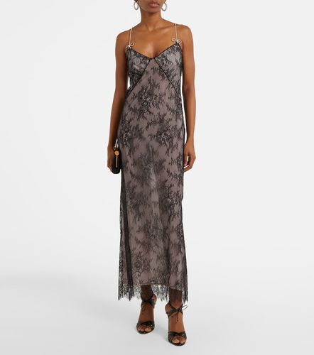 Abito midi Rebrodé in pizzo - Blumarine - Modalova