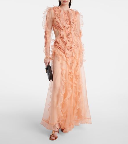 Abito lungo Balance in organza di seta - Zimmermann - Modalova