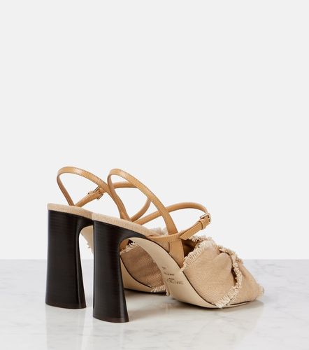 Salones peep-toe Annika 95 de lona - Jimmy Choo - Modalova
