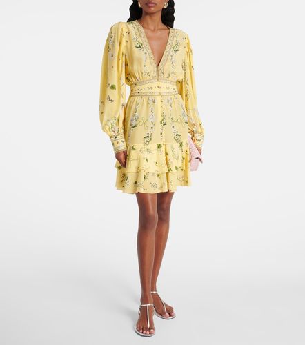 Vestido corto Daisy Chains de seda - Camilla - Modalova