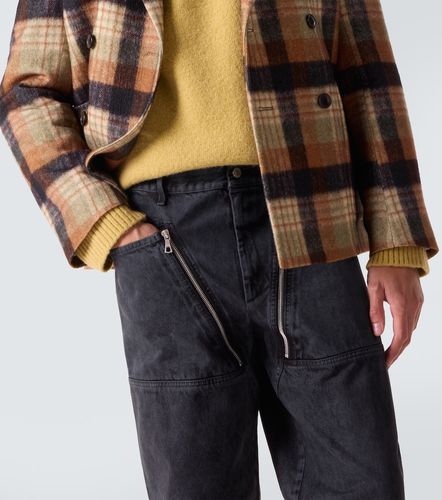 Jeans anchos con cremalleras - Dries Van Noten - Modalova