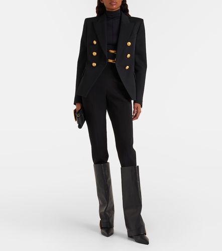Balmain Pantaloni slim a vita alta - Balmain - Modalova