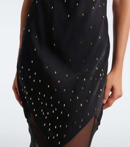 Verziertes Maxikleid aus Chiffon - Rabanne - Modalova