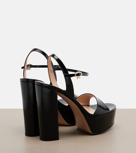 Marlena leather platform sandals - Gianvito Rossi - Modalova