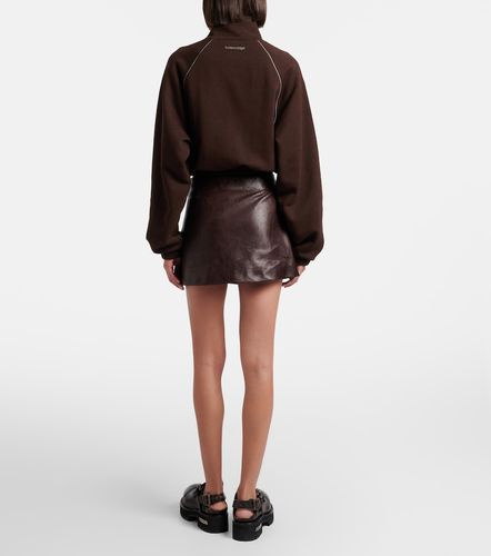 Balenciaga Leather miniskirt - Balenciaga - Modalova