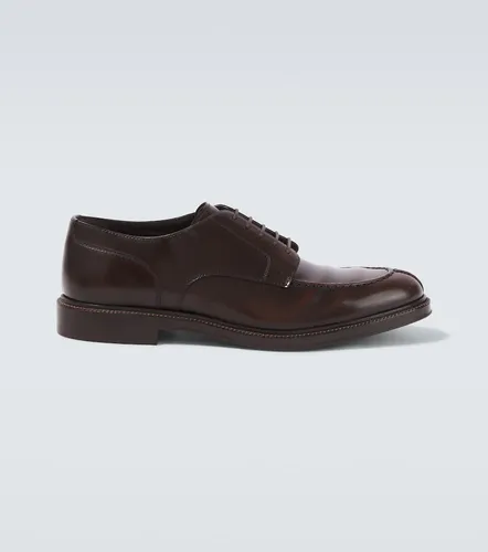 Leather Derby shoes - Brunello Cucinelli - Modalova