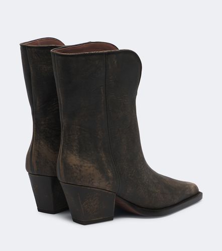 Jane leather cowboy boots - Paris Texas - Modalova