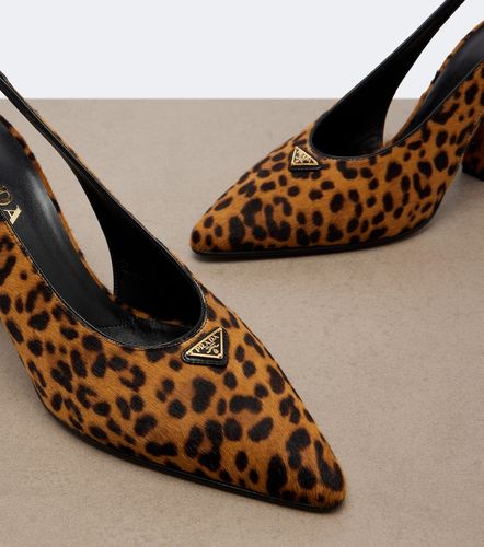 Prada Slingback-Pumps aus Kalbshaar - Prada - Modalova