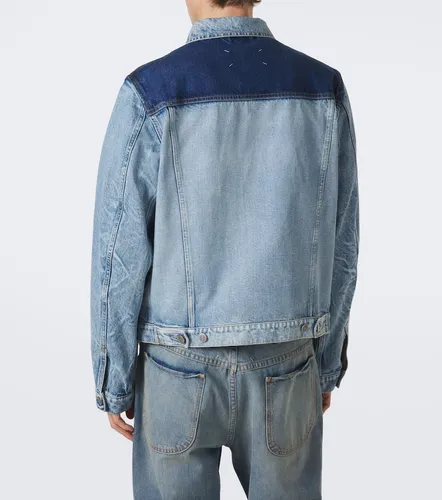 Giacca di jeans patchwork - Maison Margiela - Modalova