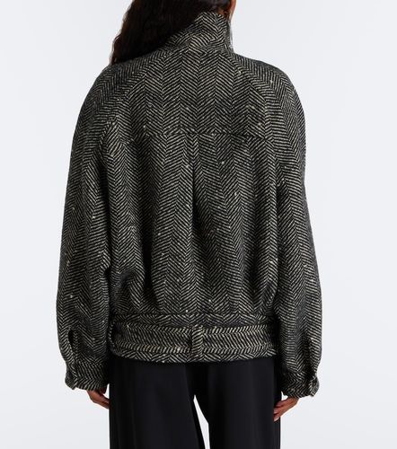 Elvane herringbone wool peacoat - Isabel Marant - Modalova