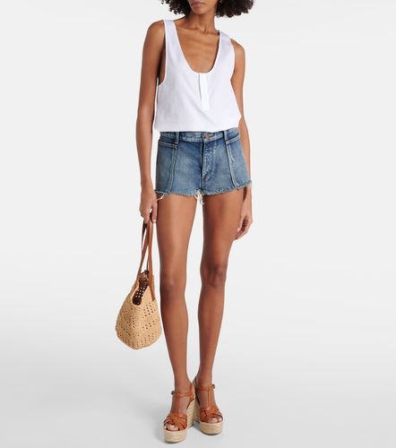 Tribute 130 leather espadrilles - Saint Laurent - Modalova