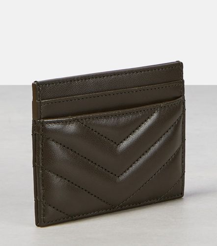 Kartenetui Cassandre aus Matelassé-Leder - Saint Laurent - Modalova