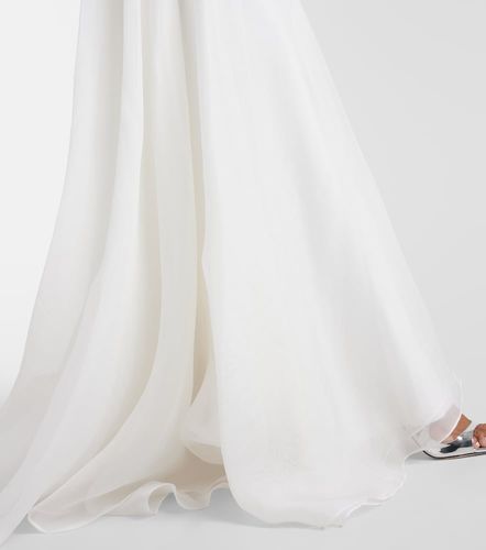 Sposa – Abito lungo Dhalia in seta con mantella - Maticevski - Modalova