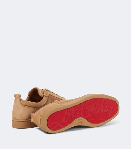 Louis Junior Spikes leather sneakers - Christian Louboutin - Modalova