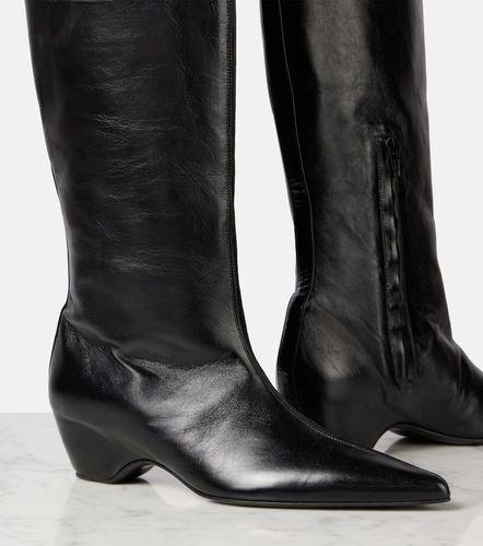 Sybil 40 leather knee-high boots - Khaite - Modalova