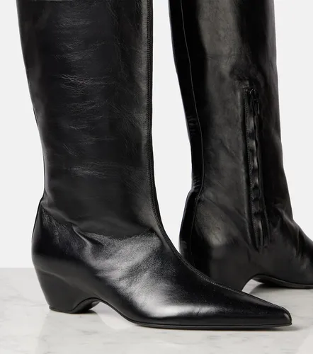 Sybil 40 leather knee-high boots - Khaite - Modalova
