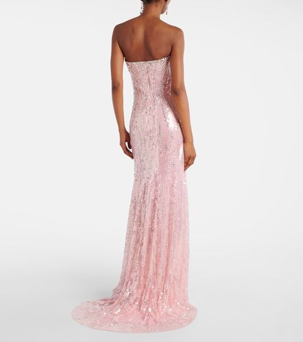Abito bustier Sarai con cristalli - Jenny Packham - Modalova