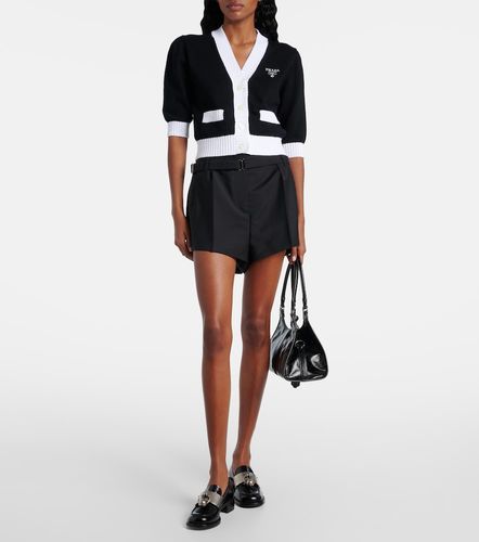 Prada Cárdigan cropped de algodón - Prada - Modalova