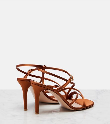 Gianvito Rossi 85 satin sandals - Gianvito Rossi - Modalova