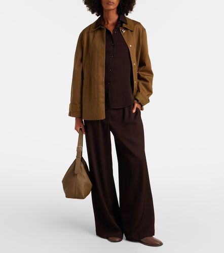 Pantalones White Label Meadow de sarga - Proenza Schouler - Modalova