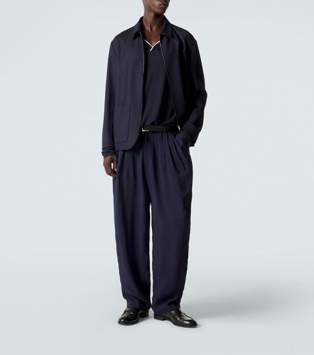 Giorgio Armani Polo in lino e seta - Giorgio Armani - Modalova