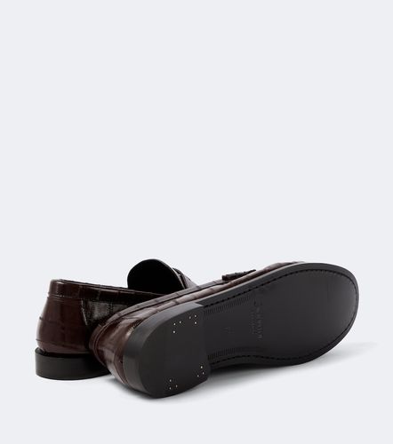 Le Loafer eel leather penny loafers - Saint Laurent - Modalova