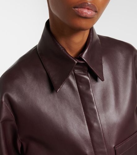 Nour Hammour Darcy leather jacket - Nour Hammour - Modalova