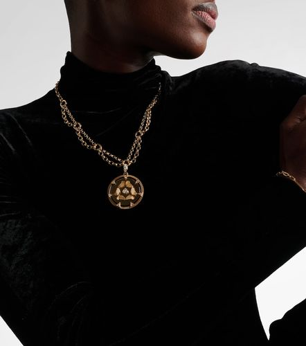 Reverie Oversized 18k pendant with diamonds - FoundRae - Modalova