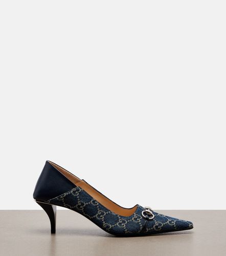 Gucci Vittoria GG denim pumps - Gucci - Modalova