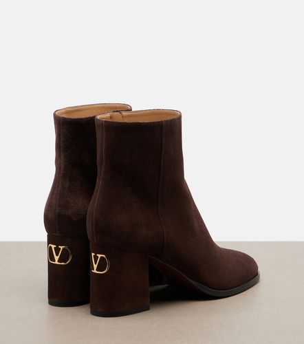 Fawcette VLogo suede ankle boots - Valentino Garavani - Modalova
