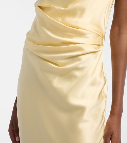 Robe Bardot aus Seiden-Charmeuse - The Sei - Modalova