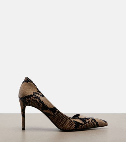 Jett snake-effect leather d'Orsay pumps - Khaite - Modalova