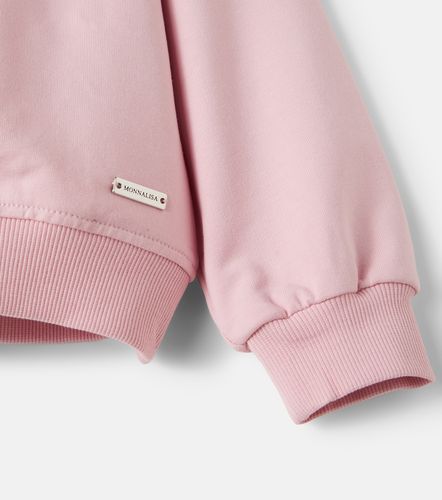 Sudadera en mezcla de algodón estampada - Monnalisa - Modalova