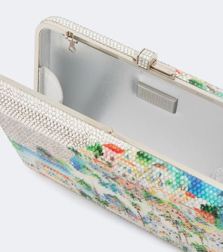 Clutch Slim Slide Costa con cristalli - Judith Leiber Couture - Modalova