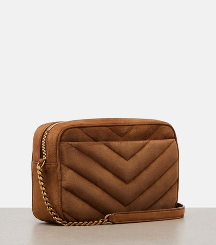 Loulou Medium suede camera bag - Saint Laurent - Modalova