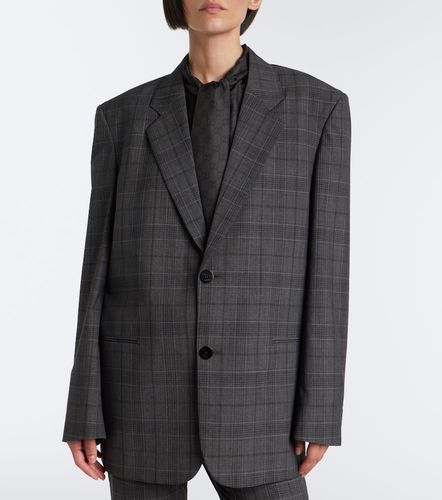 Gucci Oversized checked wool blazer - Gucci - Modalova