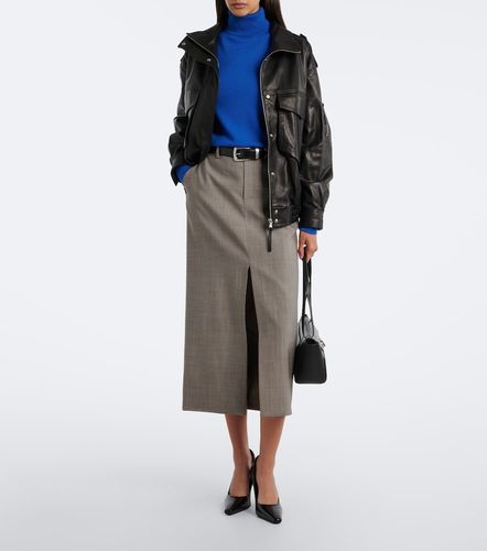Maybelle wool pencil skirt - The Frankie Shop - Modalova