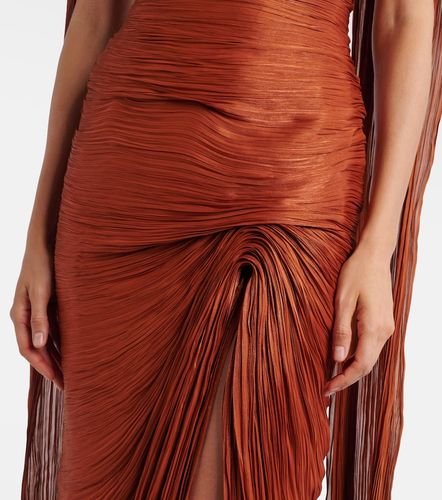Set aus Bustier-Robe und Schal aus Taft - Marmar Halim - Modalova