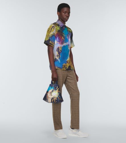 X Howl's Moving Castle checked high-rise wool pants - Loewe - Modalova