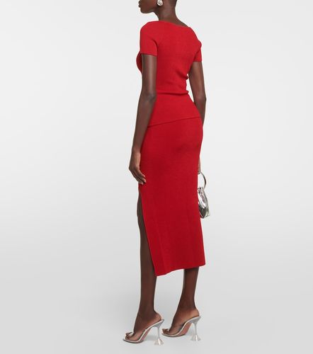 Galvan Gaia ribbed knit top - Galvan - Modalova