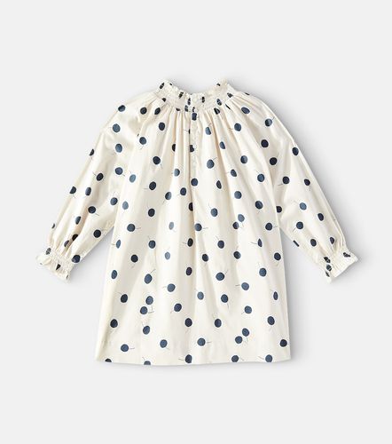 Vestido Fleur de algodón estampado fruncido - Bonpoint - Modalova