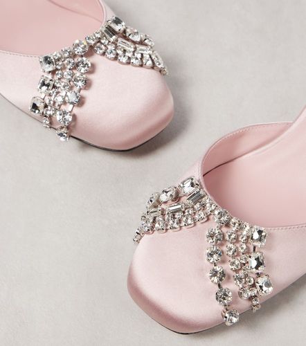 Verity 45 embellished satin pumps - Jimmy Choo - Modalova