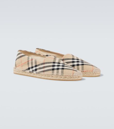 Burberry Burberry Check espadrilles - Burberry - Modalova