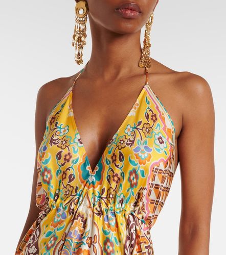 Etro Abito midi in seta con stampa - Etro - Modalova