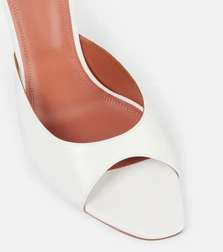 Alexa 95 leather sandals - Amina Muaddi - Modalova