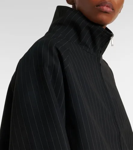 Baxter oversized pinstripe blouson jacket - The Frankie Shop - Modalova